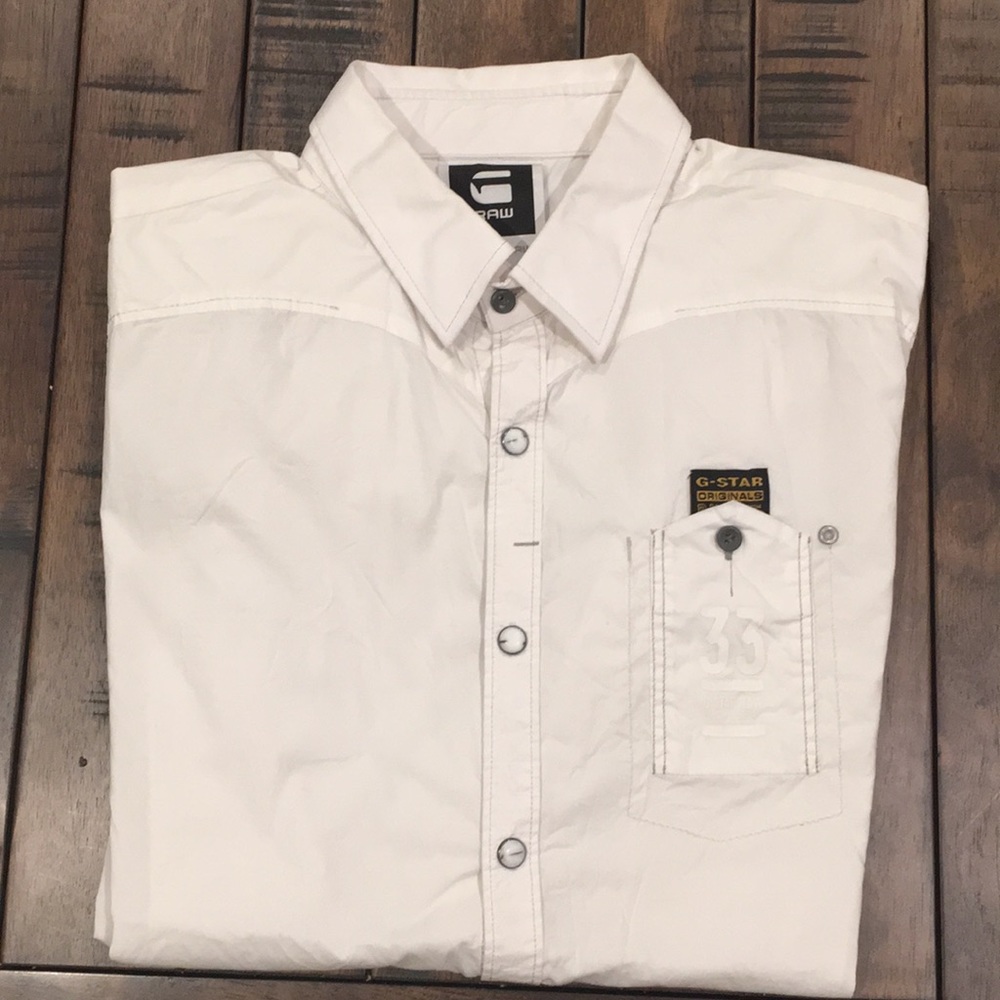 Men’s Long Sleeve Button Up Shirt XXL